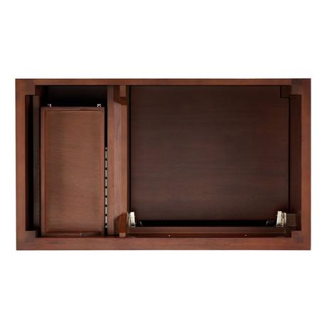 36" Elmdale Vanity for Undermount Sink - Antique Brown