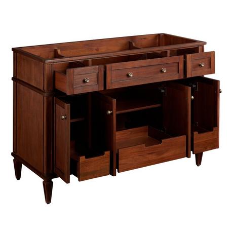 48" Elmdale Vanity for Rectangular Undermount Sink - Antique Brown