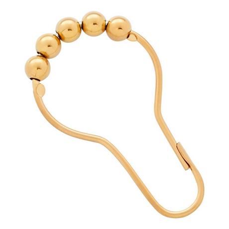 Roller Ball Shower Curtain Rings