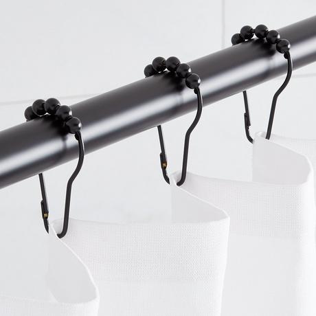 Roller Ball Shower Curtain Rings