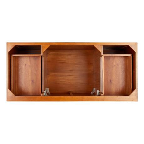 48" Novak Teak Vanity with Rectangular Undermount Sink - Teak