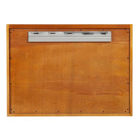 30" Dita Wall-Mount Vanity with Rectangular Undermount Sink - Honey Oak