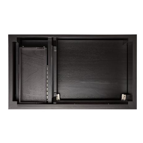 36" Elmdale Vanity with Undermount Sink - Charcoal Black