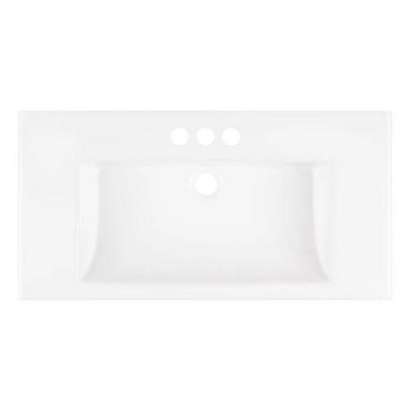 30" Fircrest Vanity with Integral Sink - Charcoal