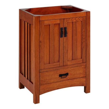 24" Maybeck Vanity With Undermount Sink - Tinted Oak