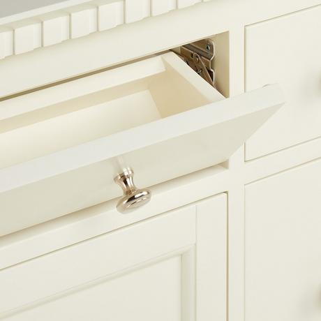 72" Claudia Double Vanity With Undermount Sinks - White
