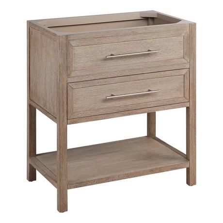 30" Robertson Console Vanity with Undermount Sink - Brushed White