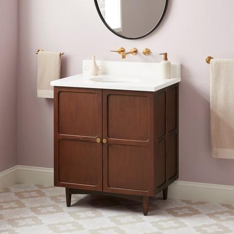 30" Delavan Vanity with Undermount Sink - Cold Brew