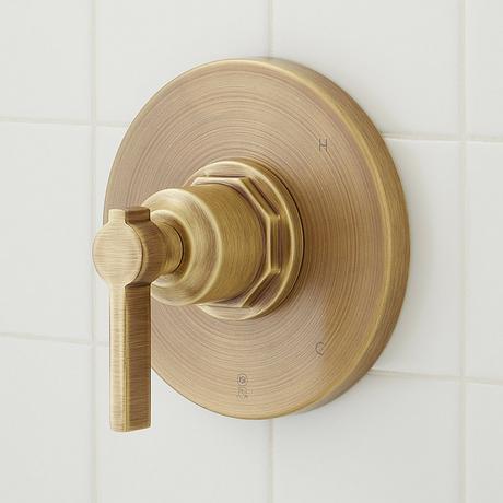 Greyfield Pressure Balance Shower System with Slide Bar and Hand Shower