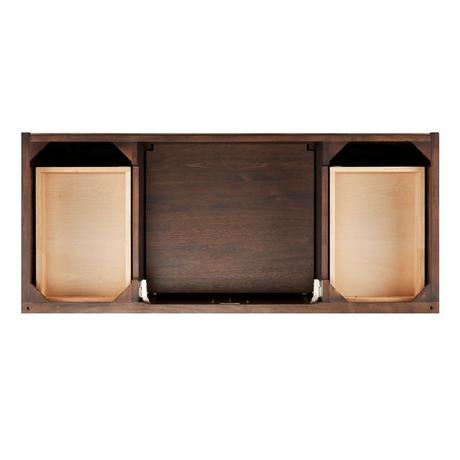 48" Patzi Vanity - Chocolate Bark Brown - Vanity Cabinet Only