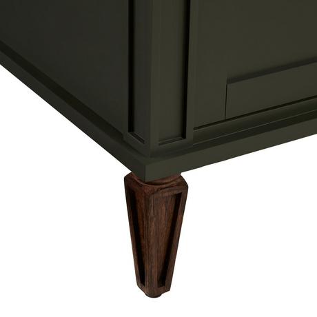 48" Elmdale Vanity with Rectangular Undermount Sink - Dark Olive Green