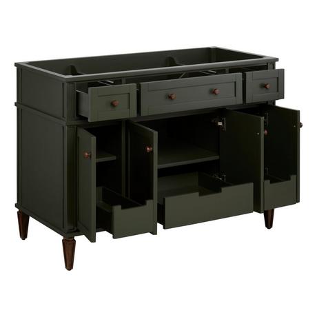 48" Elmdale Vanity with Rectangular Undermount Sink - Dark Olive Green