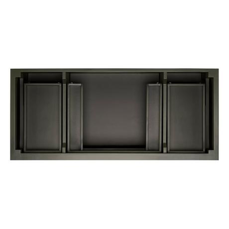 48" Elmdale Vanity with Rectangular Undermount Sink - Dark Olive Green