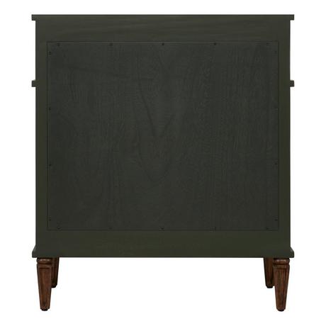 30" Elmdale Vanity with Rectangular Undermount Sink - Dark Olive Green