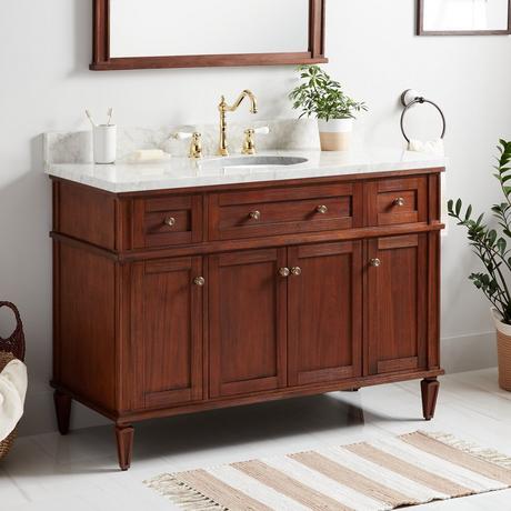 48" Elmdale Vanity for Undermount Sink - Antique Brown