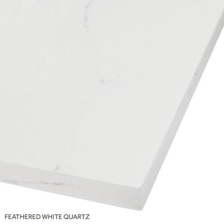 36" Robertson Console Vanity for Rectangular Undermount Sink - Bright White